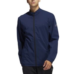 Adidas golf provisional rain jacket, blue, size large.